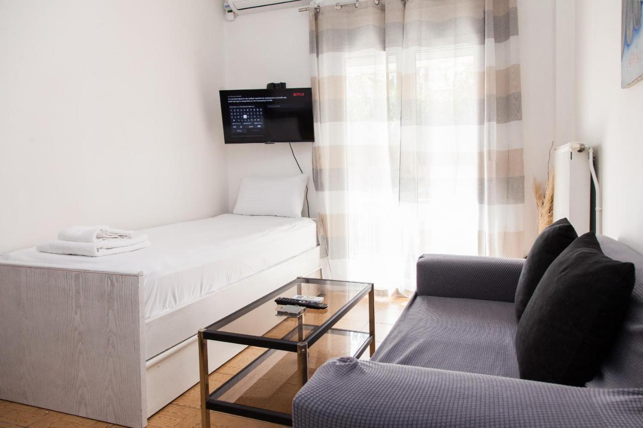 Cozy Apartment Near Stavros Niarchos Park Atena Exterior foto